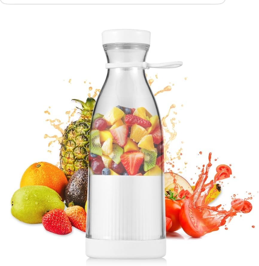 Portable USB Mini Juicer Blender – Rechargeable & Compact Smoothie Maker