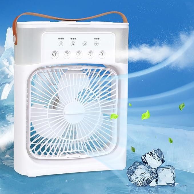 CoolMist Pro™ – Portable USB Air Cooler with Water Spray Technology